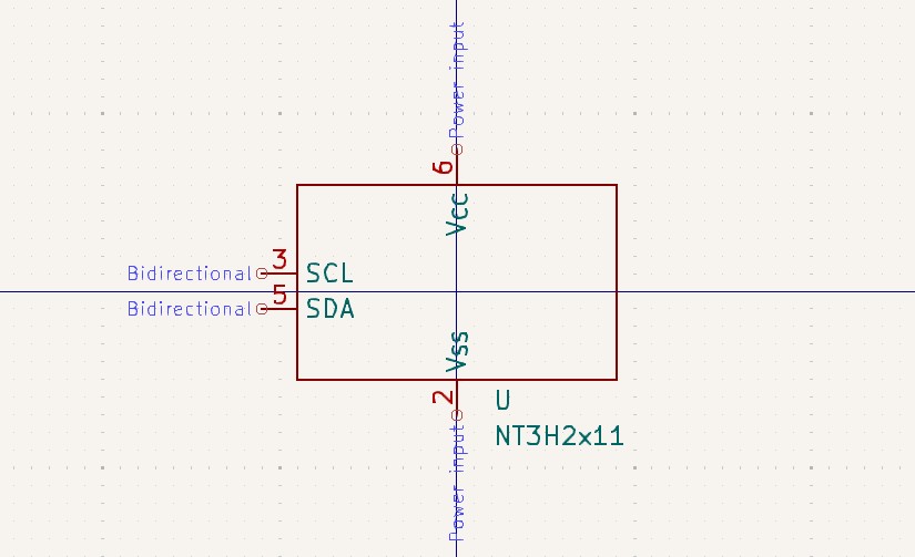 NT3H I2C Pins Added